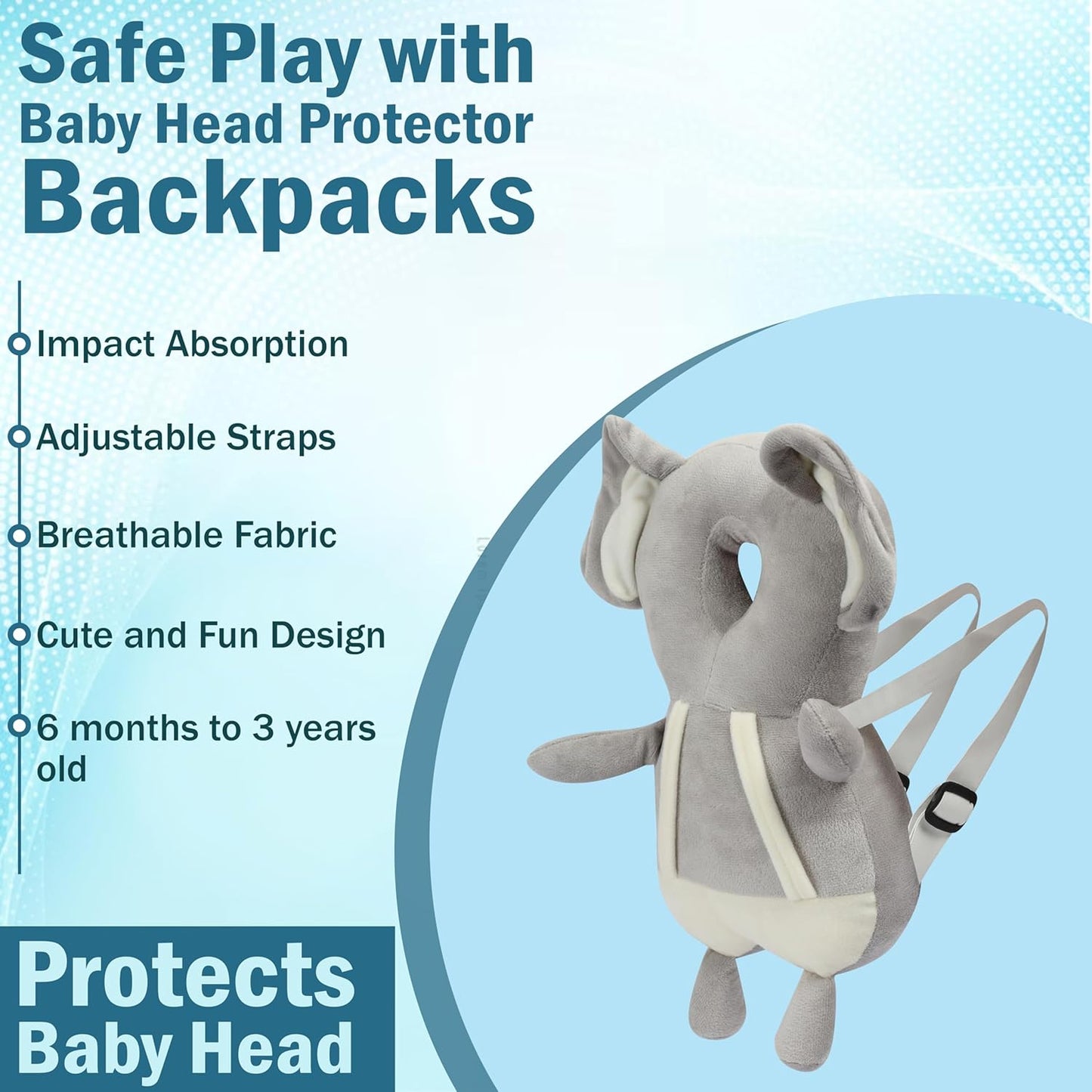 Baby Head Protector™ – Soft & Safe Pillow for Toddlers