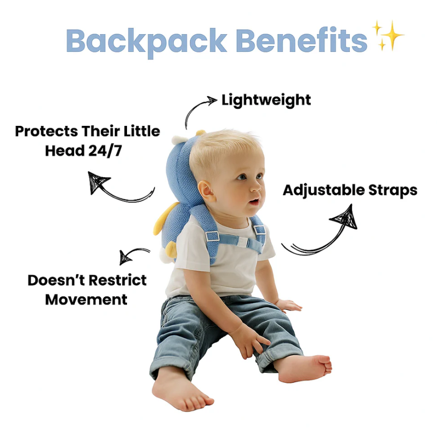 Baby Head Protector™ – Soft & Safe Pillow for Toddlers